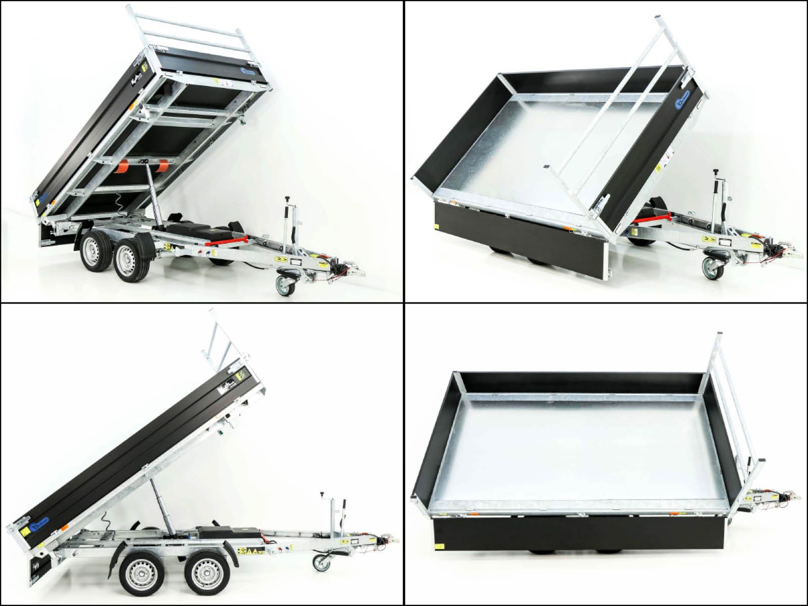 Camion-benne triaxial Debon 180×324 3,5 t – Édition Noire, véhicule neuf