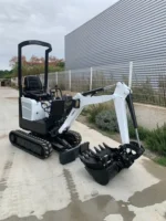 Bobcat E08 micro-pelle occasion 1,1 t Année 2013 – Image 5