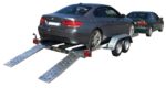 Remorque porte-voiture basculante 2000 kg – Plateau 4,00 × 1,90 m – Double essieu – Image 4