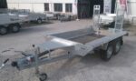 Remorque porte-engin 3500 kg – Plateau 300 × 150 cm – Double essieu