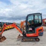 Kubota KX015-4 + 3 GODETS