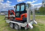 Kubota KX018-4 année 2018 avec Remorque et 3 Godets – Image 2