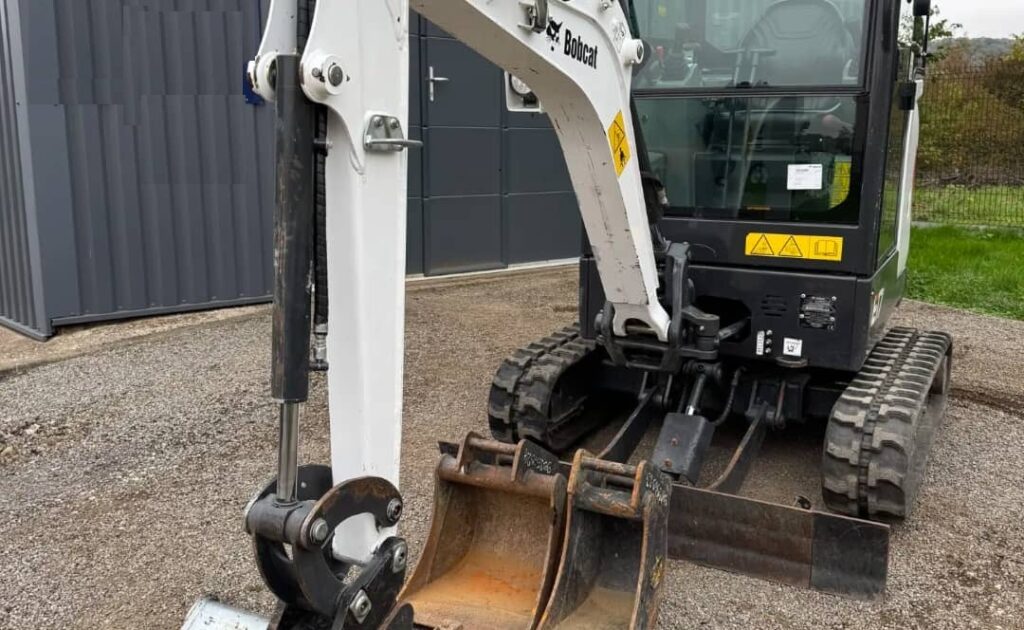 Mini Pelle BOBCAT E17 + 3 Godets GEITH – 1,71T – 2021