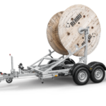 REMORQUE POUR TOURNET DE CÂBLE HUMBAUR KTA 3500-160 220X160X209CM 3500KG