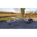 Remorque porte-voiture basculante 2700 kg – Plateau 400 × 190 cm – Double essieu – Image 5