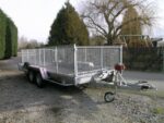 Remorque porte-voiture basculante 2700 kg – Plateau 450 × 190 cm – Double essieu – Image 3