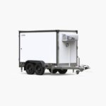 Remorque réfrigérante et chauffante 3000 kg 290x178x200 cm Henra Cooler – Image 2