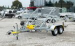 Remorque LORRIES TPB35-4925 | TREUIL MANUEL 280 × 165 cm, 3 500 kg, support pour tambour de câble – Image 3
