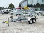 Remorque LORRIES TPB35-4925 | TREUIL MANUEL 280 × 165 cm, 3 500 kg, support pour tambour de câble – Image 12