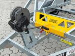 Remorque LORRIES TPB35-4925 | TREUIL MANUEL 280 × 165 cm, 3 500 kg, support pour tambour de câble – Image 5
