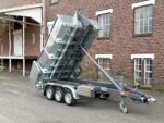 Remorque VEZEKO KONOS 35 | TRIDEM | BENNE DE 58 CM, 297 × 178 CM, 3 500 KG – CAMION-BENNE À BENNE DÉROULABLE – Image 5