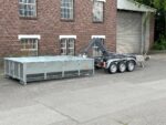 Remorque VEZEKO KONOS 35 | TRIDEM | BENNE DE 58 CM, 297 × 178 CM, 3 500 KG – CAMION-BENNE À BENNE DÉROULABLE – Image 9