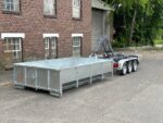 Remorque VEZEKO KONOS 35 | TRIDEM | BENNE DE 58 CM, 297 × 178 CM, 3 500 KG – CAMION-BENNE À BENNE DÉROULABLE – Image 8
