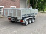 Remorque VEZEKO KONOS 35 | TRIDEM | BENNE DE 58 CM, 297 × 178 CM, 3 500 KG – CAMION-BENNE À BENNE DÉROULABLE – Image 19