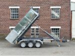 Remorque VEZEKO KONOS 35 | TRIDEM | BENNE DE 58 CM, 297 × 178 CM, 3 500 KG – CAMION-BENNE À BENNE DÉROULABLE – Image 17