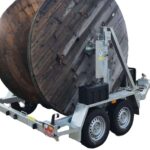 Remorque porte-câbles en U 3,5 t avec entraînement F10.35.2E