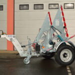 ABDE RD250 – Remorque pour le transport de bobines de câble