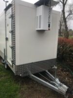 Remorque frigorifique double essieu 2x1350kg - RAPHA 20 - Châssis Lider freiné et dimensions intérieures optimisées